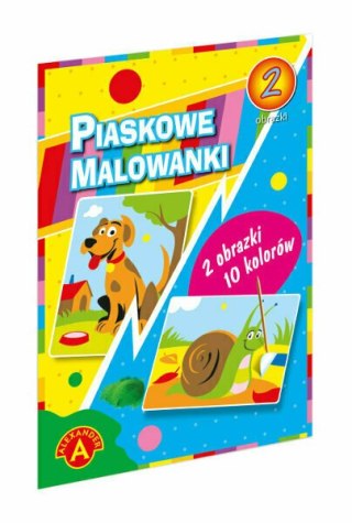 Piaskowa malowanka Pies Ślimak 400 ALEXANDER p25