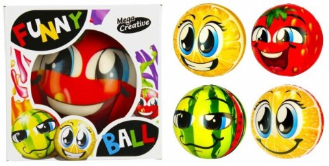 Piłka 10cm owoce Magic Funny Ball 445653 Mega Creative mix cena za 1 szt