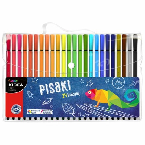 Pisaki w etui 24kol KIDEA