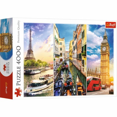 Puzzle 4000el Wycieczka po Europie. 45009 Trefl p4