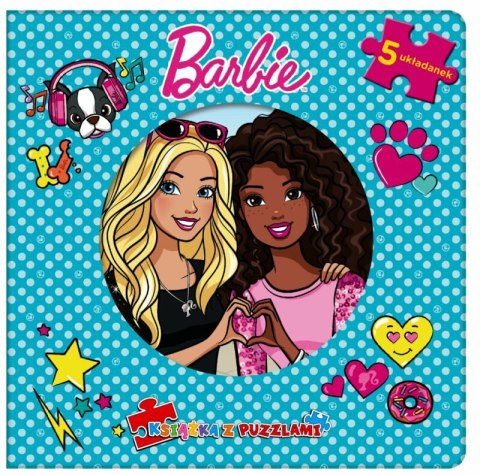 Książka z puzzlami. Barbie