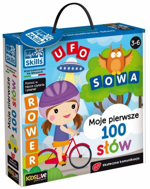 Life Skills Moje pierwsze 100 słów Pomoc w nauce pisania i czytania 84128 Lisciani p6