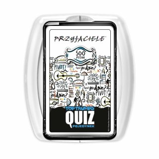 PROMO Przyjaciele Friends Quiz Top Trumps gra karciana karty 00240 WINNING MOVES