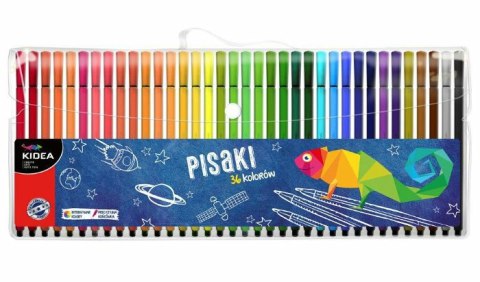 Pisaki w etui 36 kolorów KIDEA