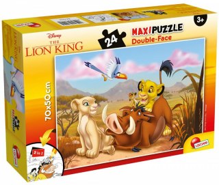 Puzzle dwustronne 24el Maxi Król Lew 74105 LISCIANI