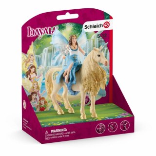 Schleich 42508 Eyela na złotym jednorożcu Bayala