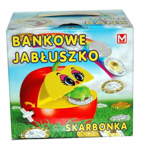 Skarbonka bankowe jabłuszko w pudełku M33 mix cena za 1 szt