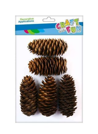 CF Ozdoba dekoracyjna Natura Szyszka 7-11cm 50g