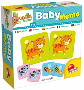 Carotina Baby Memo Zwierzęta 80045 LISCIANI