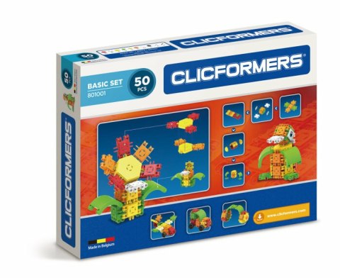 Klocki CLICFORMERS 50el w pudełku 801001