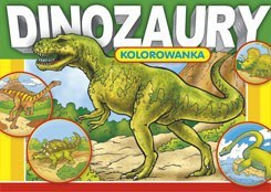 Książeczka do kolorowania Dinozaury 010 p20. KRZESIEK, cena za 1 sztukę