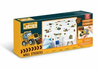 PROMO Naklejki ścienne zestaw JCB Muddy Friends 44722 34x46cm p12 Walltastic