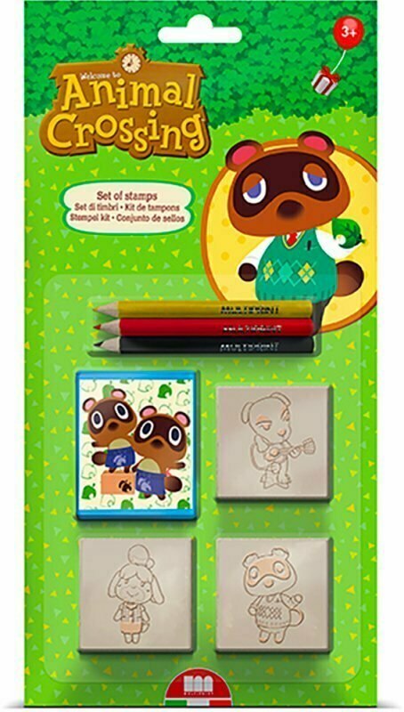 Pieczątki Animal Crossing blister 3 szt 031050 Multiprint