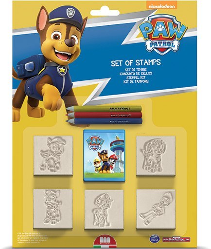 Pieczątki PAW PATROL Psi Patrol blister 5szt 059030 Multiprint