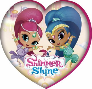 Poduszka 40x40cm welur Shimmer i Shine SH17004V Kids Euroswan