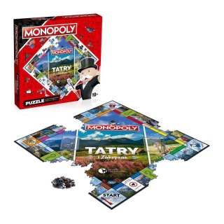 Puzzle 1000el Monopoly - Tatry i Zakopane WINNING MOVES