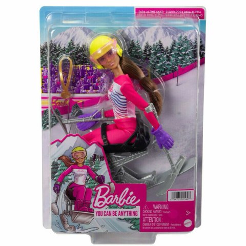 Barbie Lalka Kariera Paranarciarka alpejska HCN33 HCN30 MATTEL