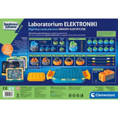 Clementoni Naukowa zabawa. Laboratorium elektroniki 50727