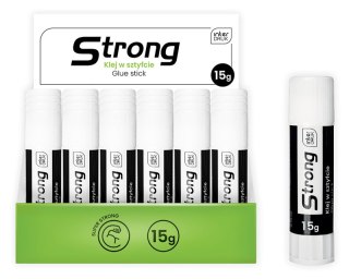 Klej w sztyfcie strong 15g INTERDRUK p24 cena za 1 szt