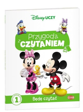 Książka Disney Uczy Miki. Przygoda z czytaniem Będę czytać PCG-9304 AMEET