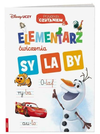 Książka Disney uczy. Mix. Elementarz. Ćwiczenia. Sylaby USY-9301 AMEET