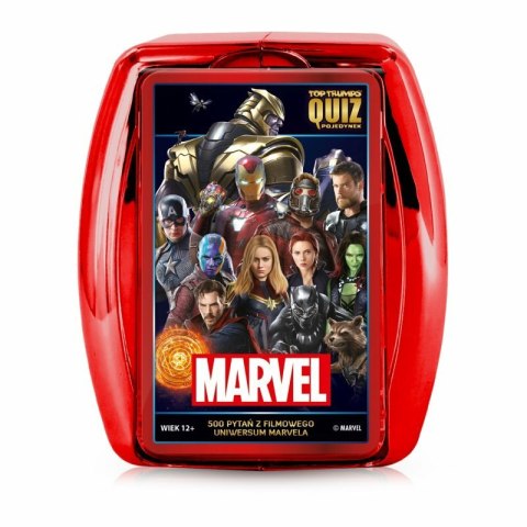 Marvel Strażnicy Galaktyki Quiz Top Trumps 00006 WINNING MOVES