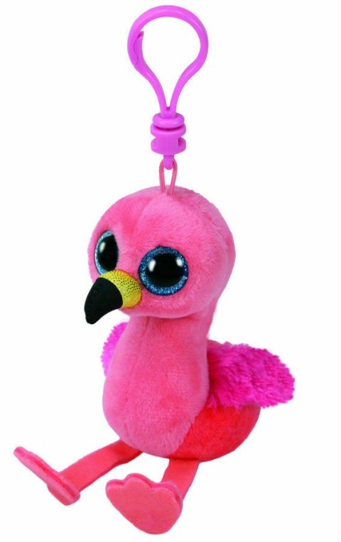 Maskotka brelok TY Beanie Boos GILDA flaming 8,5cm Clip 35210