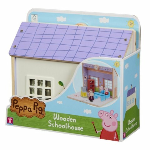 PROMO Peppa Drewniana szkoła Świnka Peppa 07212