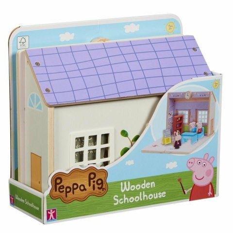 PROMO Peppa Drewniana szkoła Świnka Peppa 07212