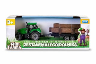 PROMO Traktor z przyczepą Mini Farma mix p12 143755 Cena za 1szt