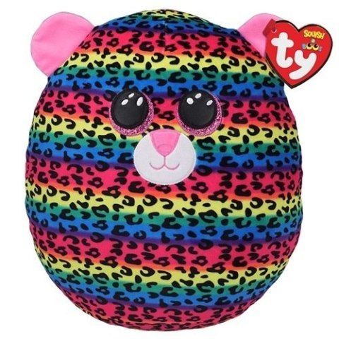 TY Squish-a-Boos DOTTY - wielokolorowy lampart 30cm 39186