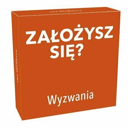 Założysz się? Wyzwania gra rodzinna 58432 TACTIC