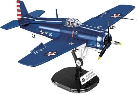 COBI 5731 Historical Collection WWII Samolot myśliwski pokładowy US Navy Grumman F4F Wildcat 375 klocków