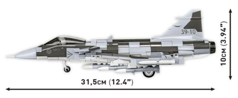 COBI 5820 Armed Forces Szwedzki myśliwiec wielozadaniowy SAAB JAS 39 Gripen E