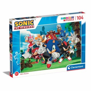 Clementoni Puzzle 104el Sonic the Hedgehog 27159