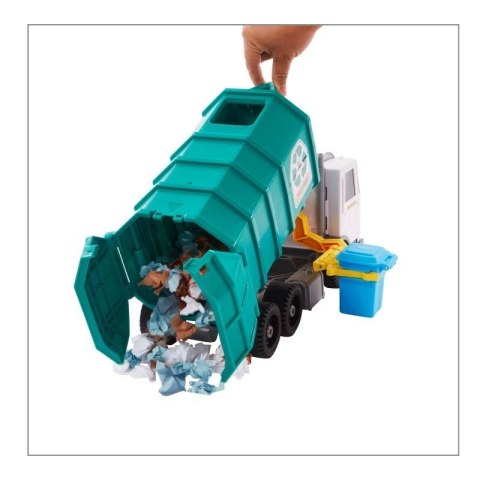 PROMO MEGA BLOKS Śmieciarka do recyklingu HHR64 p1 MATTEL