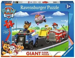 PROMO Puzzle 24el podłogowe PAW PATROL Psi Patrol Giant 030897 Ravensburger