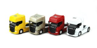 WELLY 1:64 Ciężarówka Scania V8 R730 mix cena za 1 szt