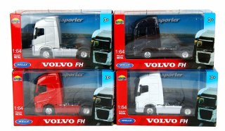 WELLY 1:64 Ciężarówka VOLVO FH mix cena za 1 szt