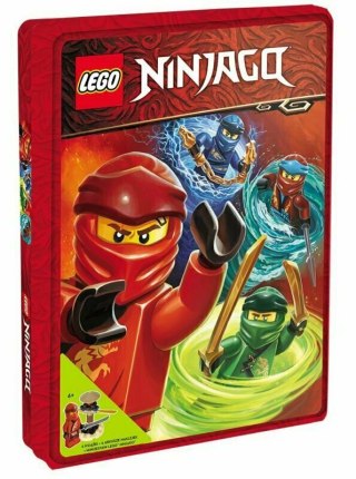 Zestaw książek LEGO NINJAGO z klockami Z TIN-6705