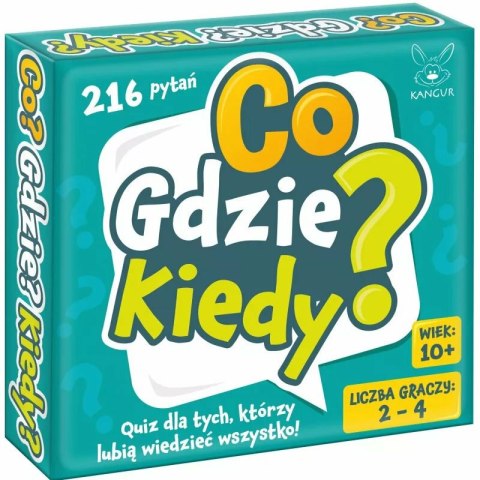 Gra Co? Gdzie? Kiedy? 10+ Kangur