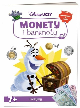 Książka Disney Uczy. Kraina Lodu Monety i banknoty UPZ-9302