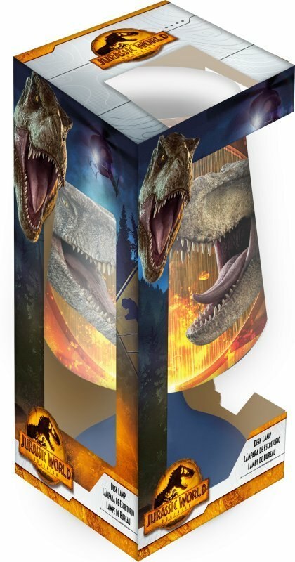 Lampka biurkowa, wymiary 18x9cm Jurassic World JP00022 Kids Euroswan