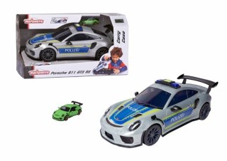 PROMO MAJORETTE Porsche policja + 1 pojazd