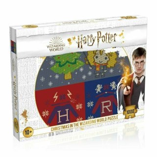 Puzzle 1000el Harry Potter Christmas w Wizardig World Winning Moves