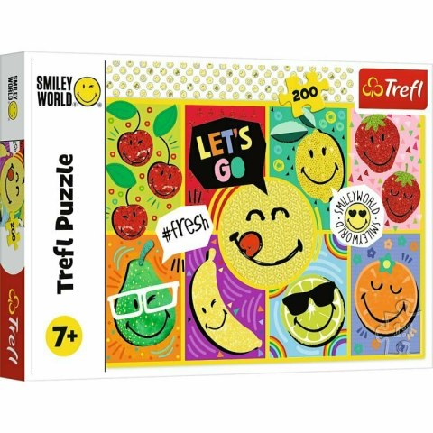 Puzzle 200el Wesoły Smiley 13297 Trefl