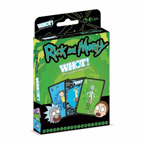 PROMO WHOT! Rick and Morty gra karciana Winning Moves