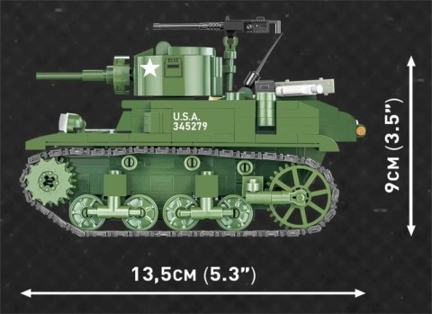 COBI 3048 Company of Heroes 3. M3 A1 STUART 490 klocki