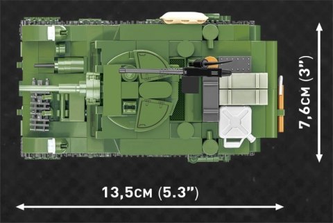 COBI 3048 Company of Heroes 3. M3 A1 STUART 490 klocki