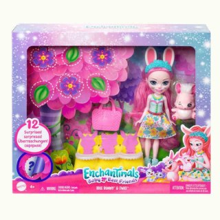 Enchantimals Baby Best Friends Zestaw z niespodziankami Bree Bunny i Twist HLK85 HLK83 MATTEL